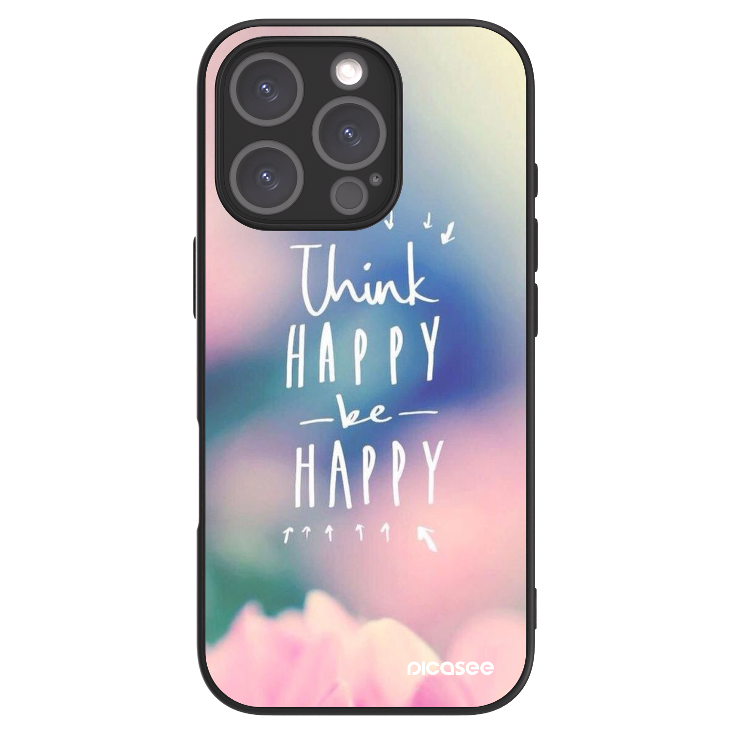Picasee ULTIMATE CASE MagSafe za Apple iPhone 16 Pro - Think happy be happy