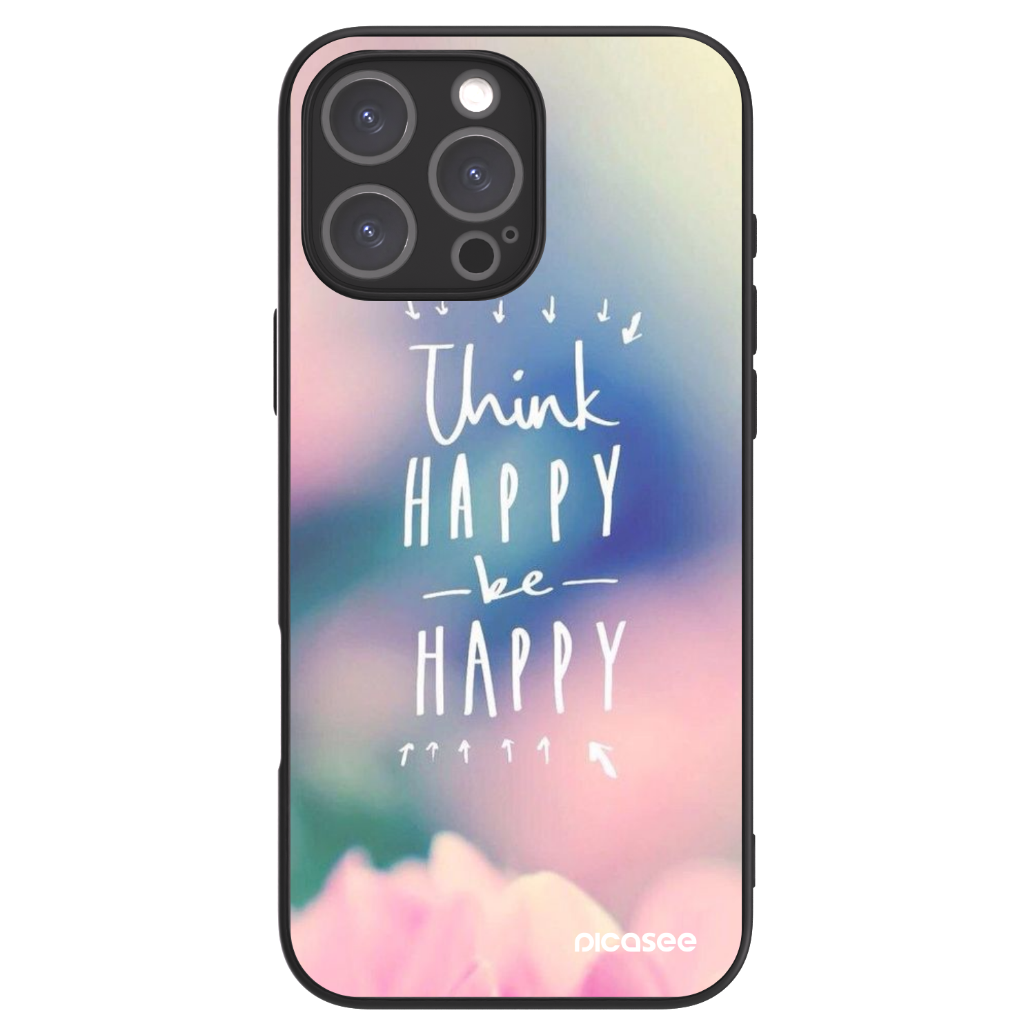 Picasee ULTIMATE CASE MagSafe za Apple iPhone 16 Pro Max - Think happy be happy
