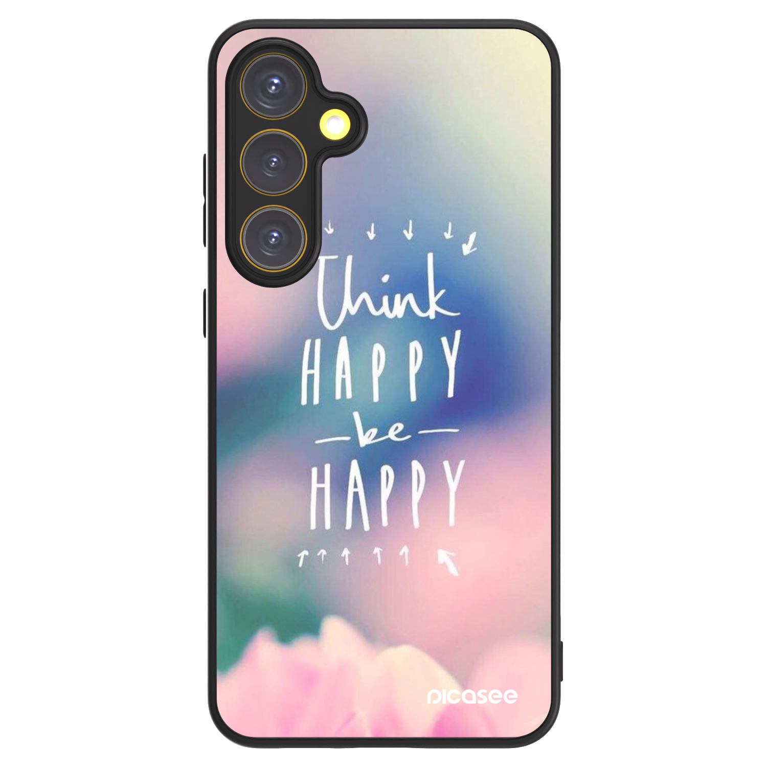 Picasee ULTIMATE CASE za Samsung Galaxy S24 FE S721B - Think happy be happy