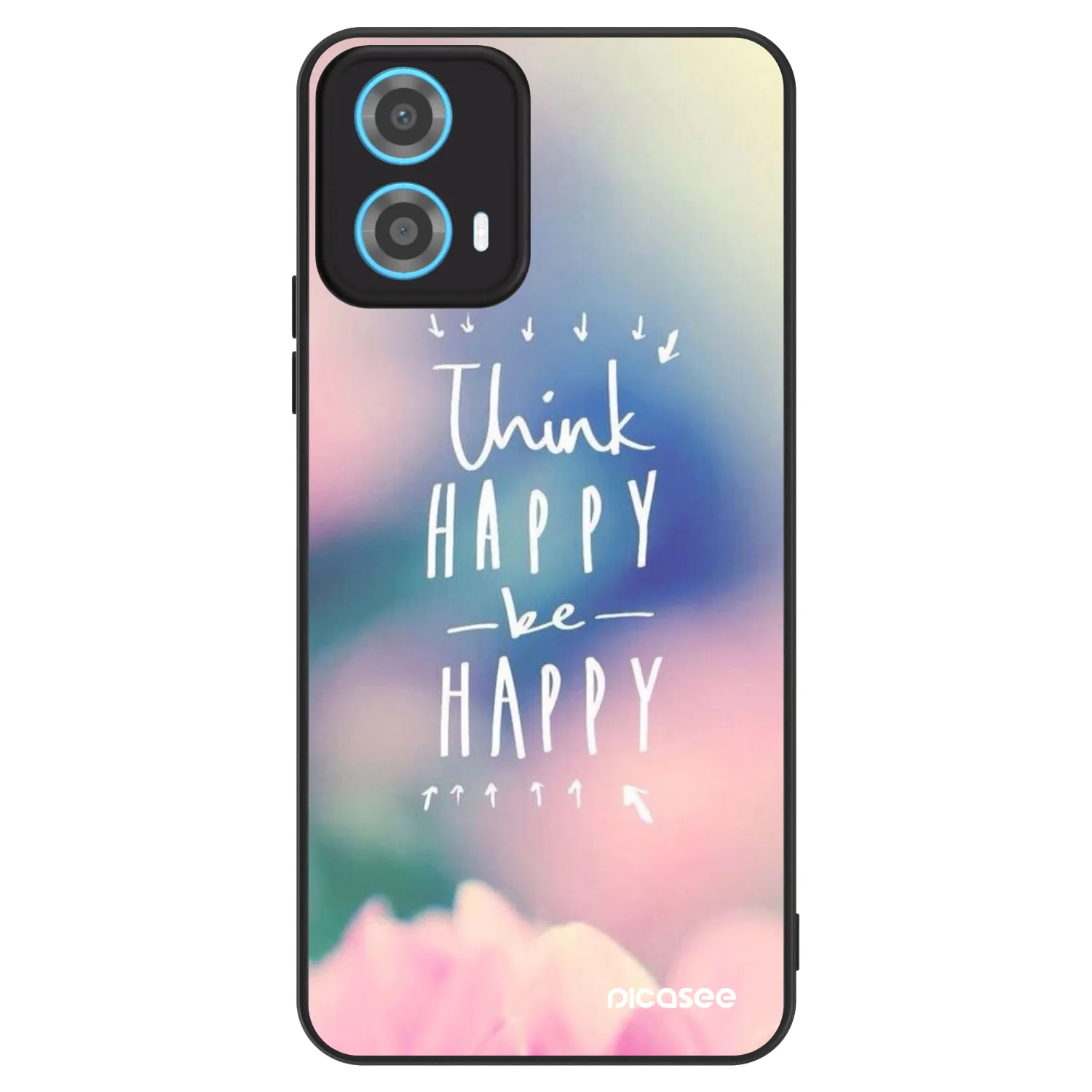Picasee ULTIMATE CASE za Motorola Moto G34 5G - Think happy be happy