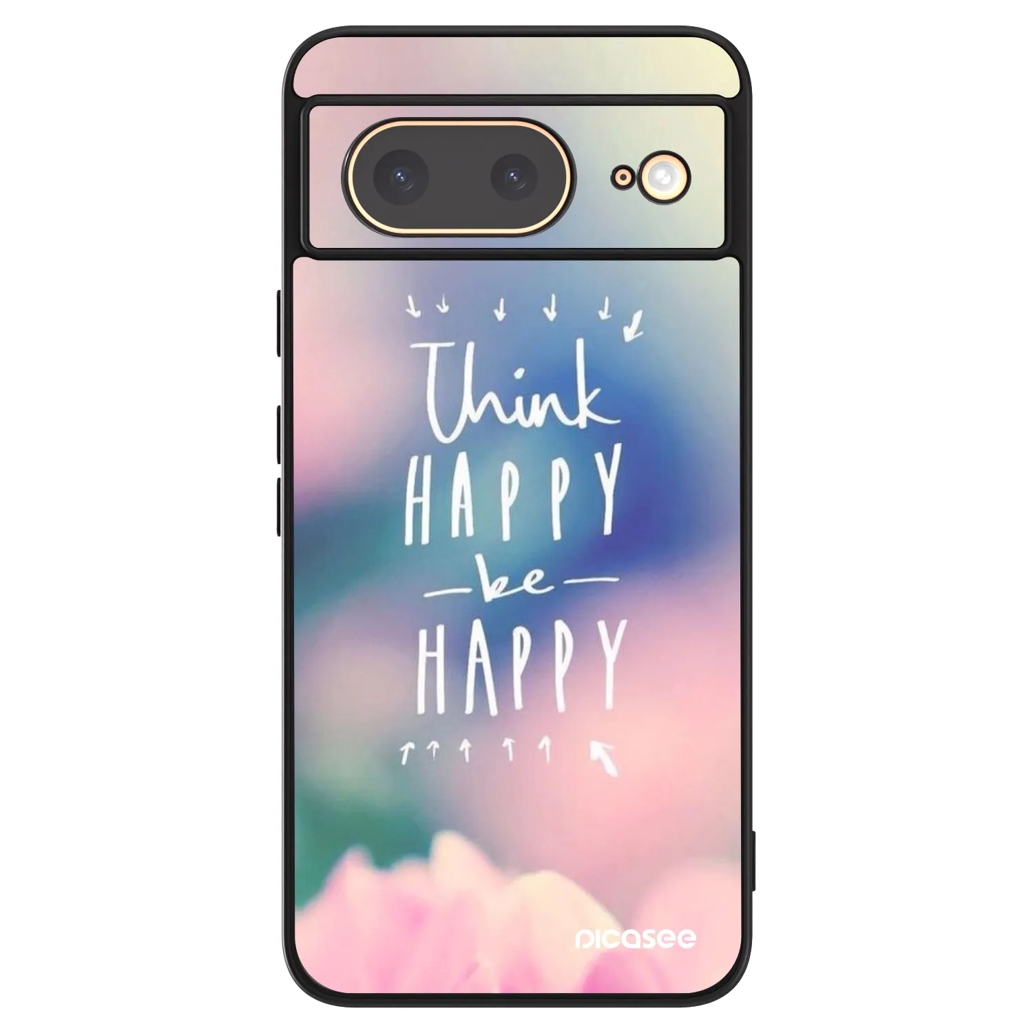 Picasee ULTIMATE CASE za Google Pixel 8 - Think happy be happy