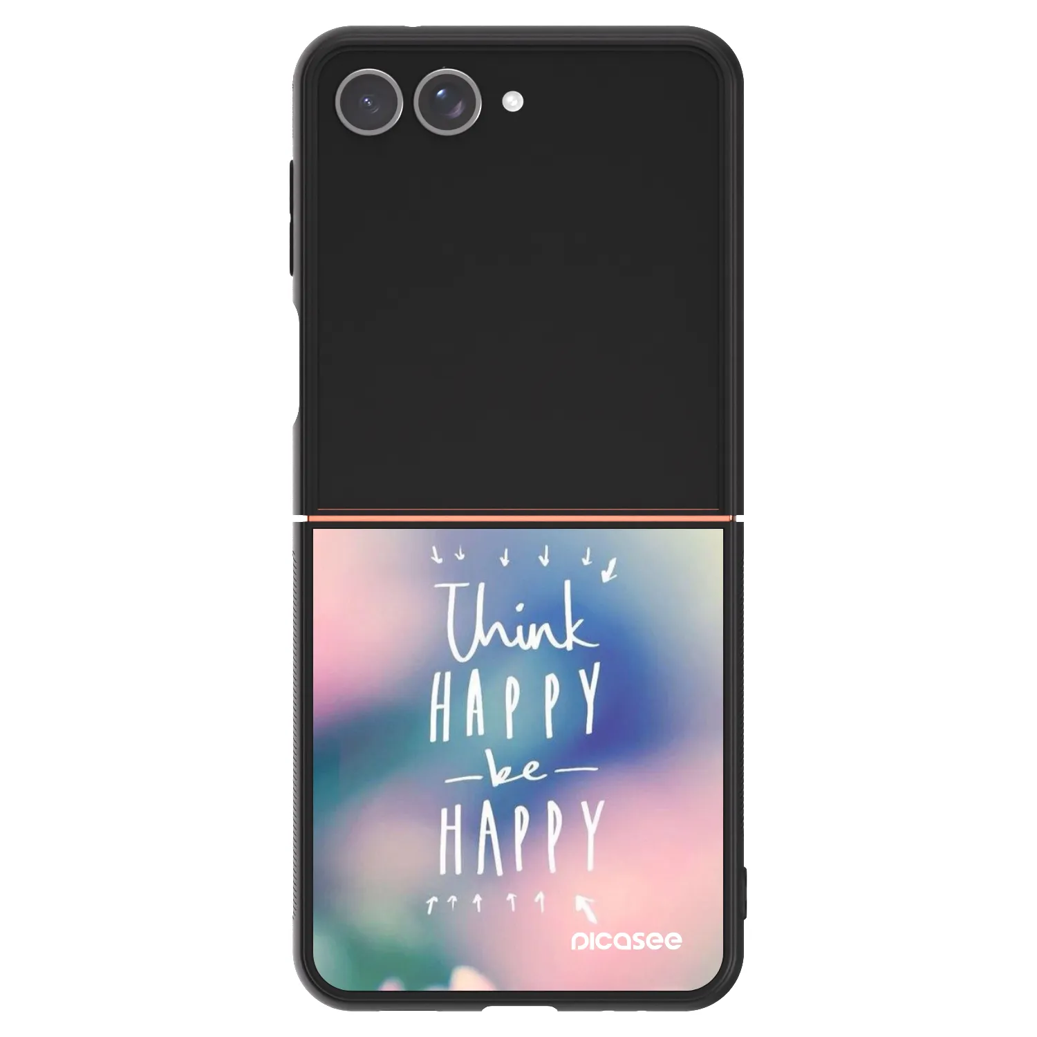Picasee ULTIMATE CASE za Samsung Galaxy Z Flip7 5G - Think happy be happy