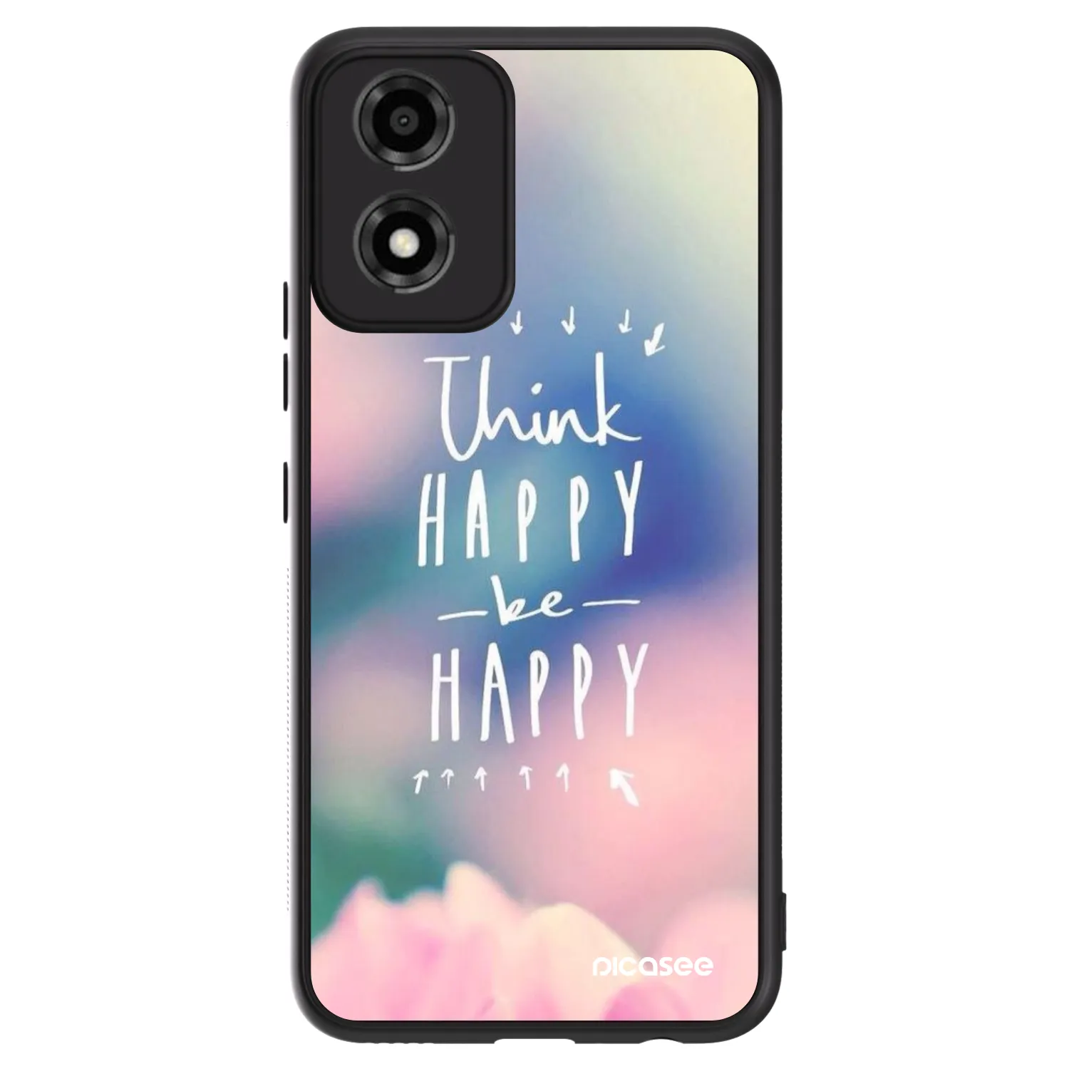 Picasee ULTIMATE CASE za Motorola Moto E14 - Think happy be happy