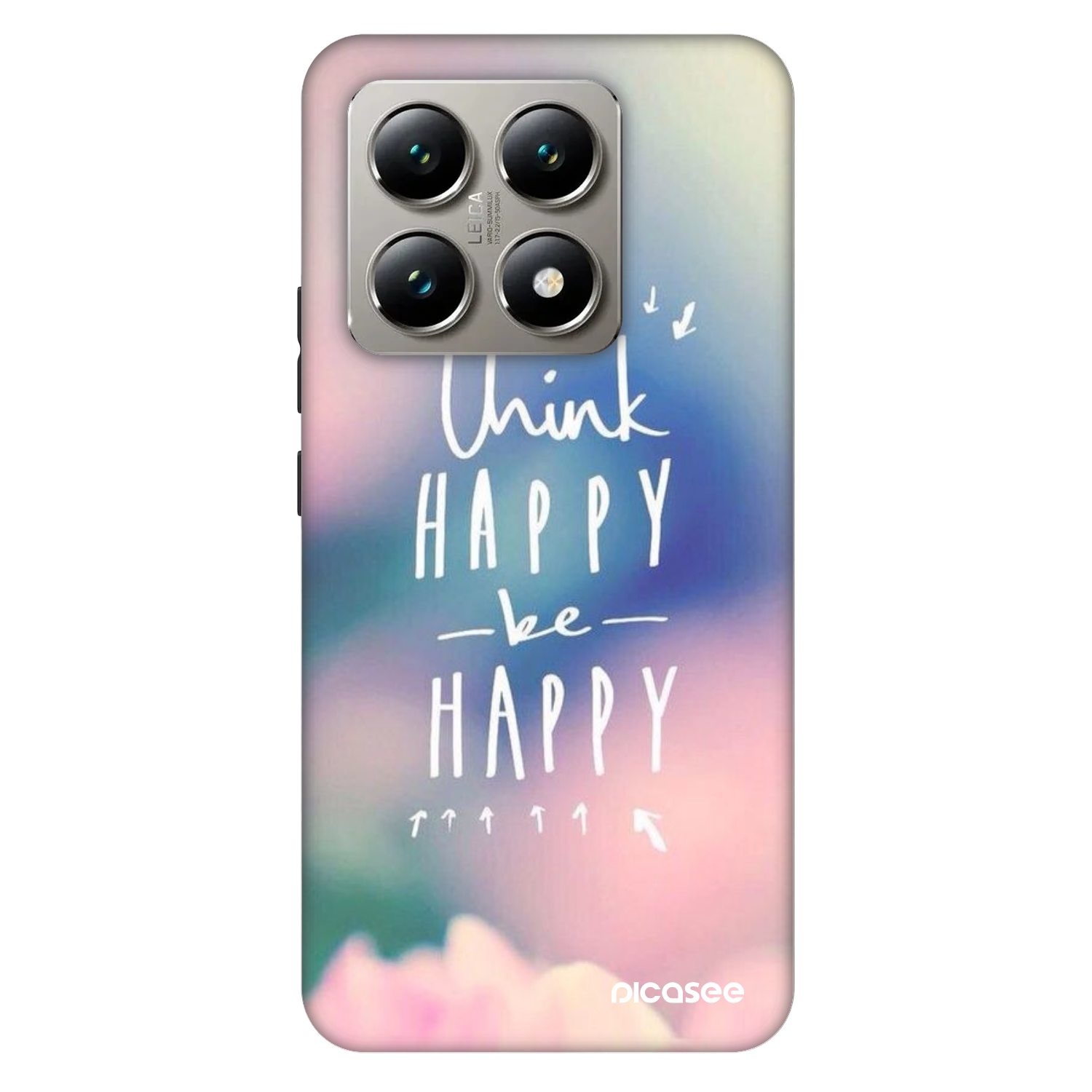 Picasee Fashion Case za Xiaomi 14T - Think happy be happy