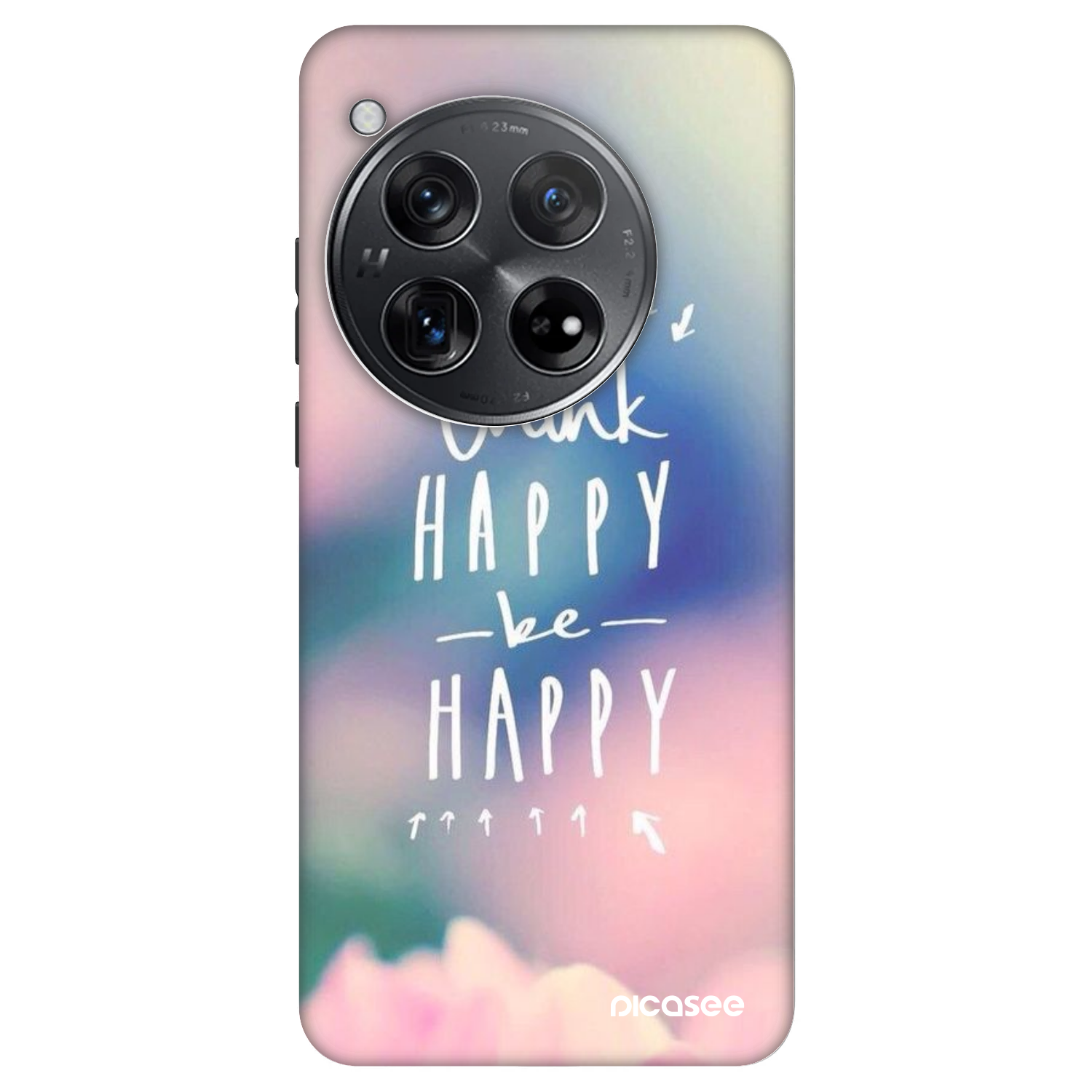 Picasee Fashion Case za OnePlus 12 5G - Think happy be happy