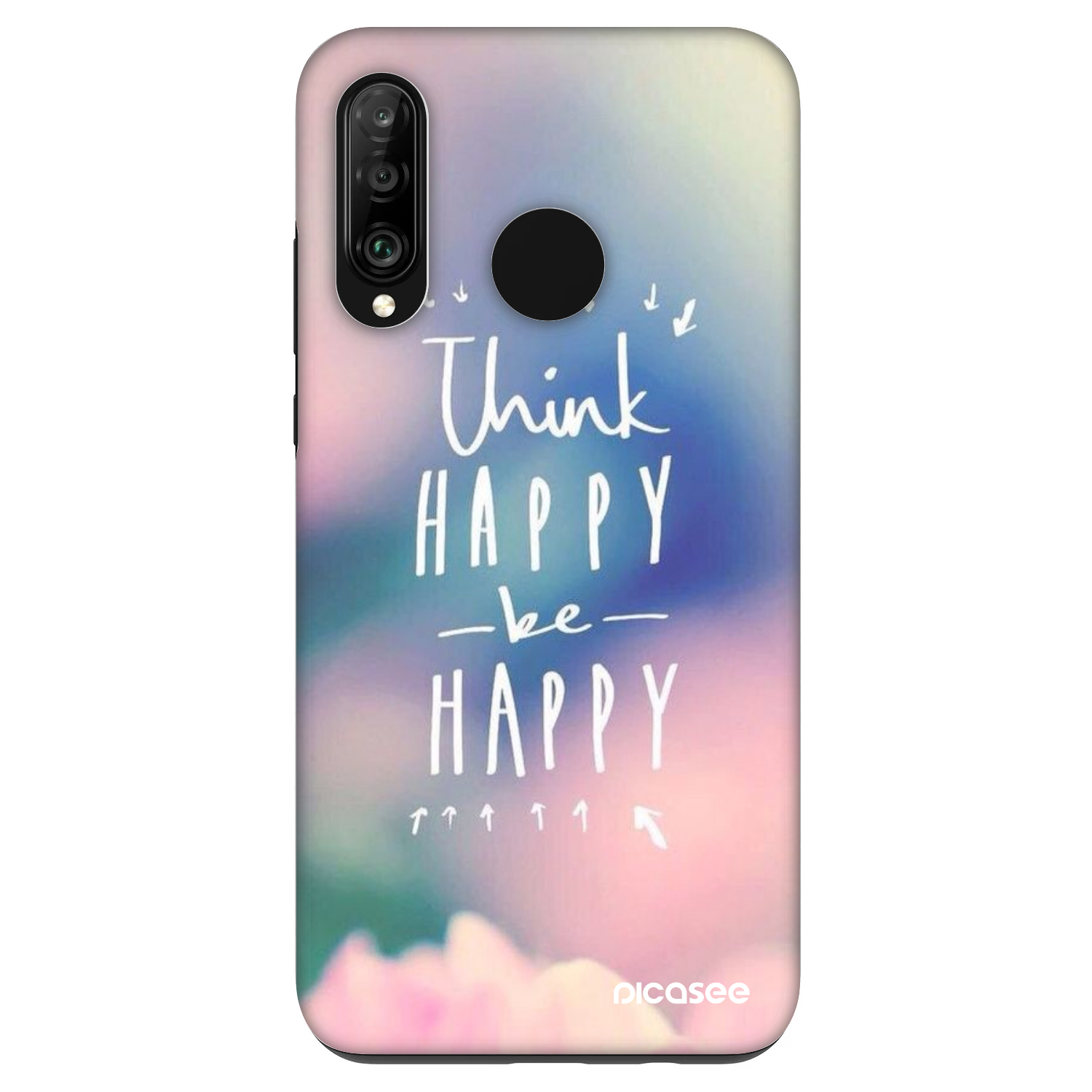 Picasee Fashion Case za Huawei P30 Lite - Think happy be happy