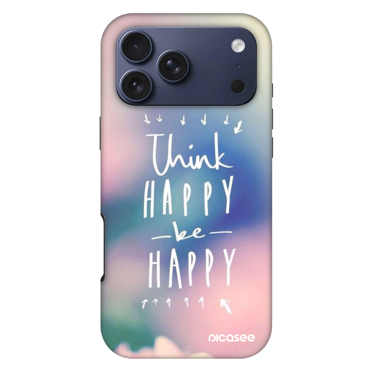 Picasee Fashion Case MagSafe za Apple iPhone 17 Pro Max - Think happy be happy