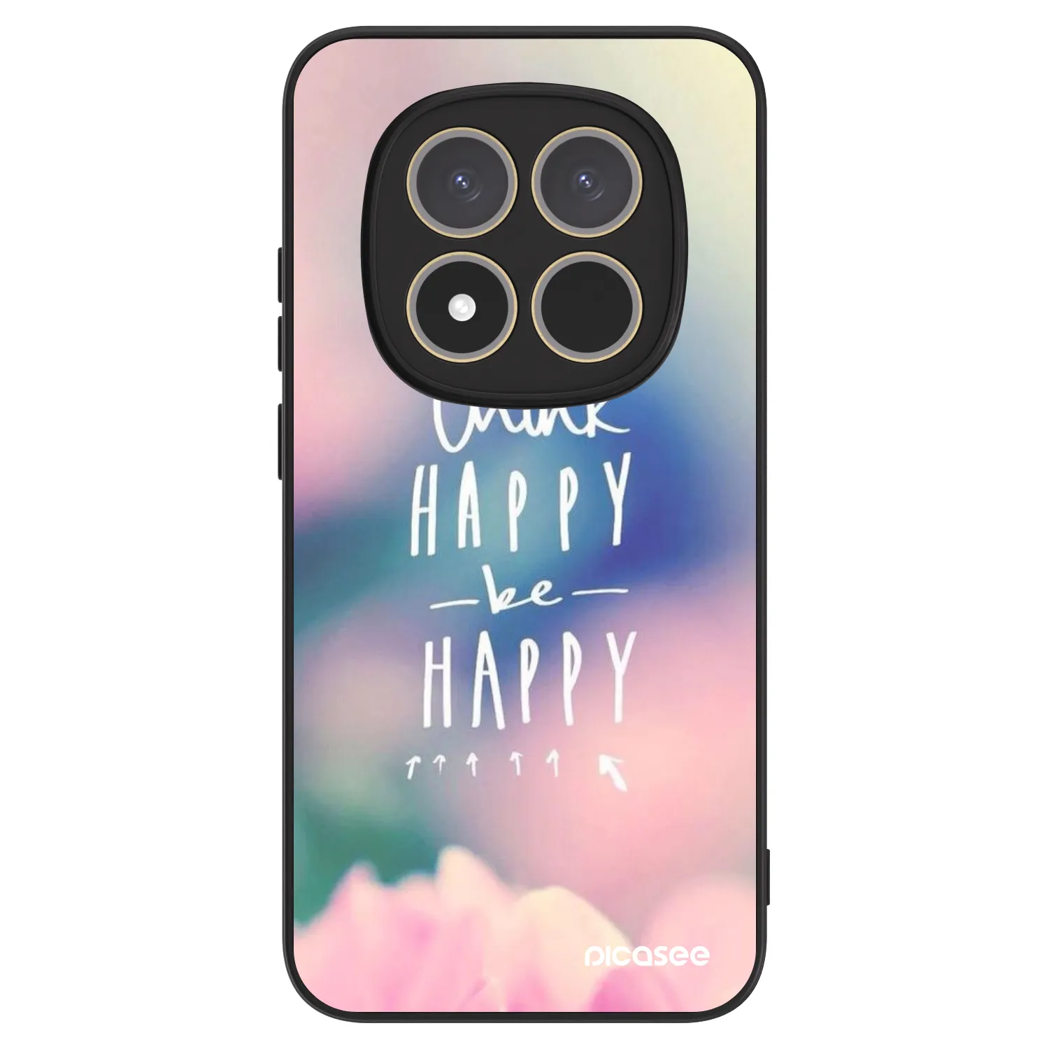 Picasee ULTIMATE CASE za Xiaomi Redmi Note 15 Pro 4G - Think happy be happy