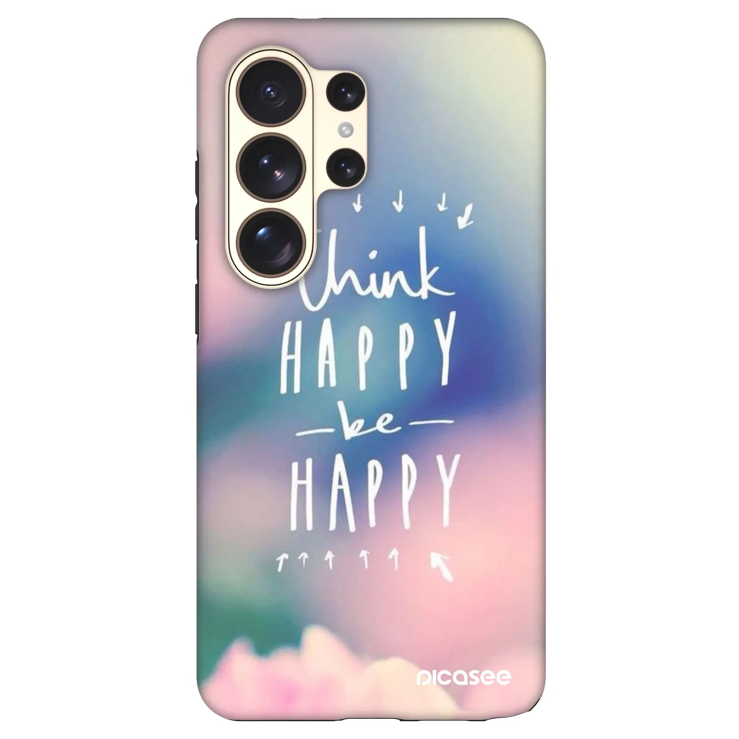 Picasee Fashion Case PowerShare pro Samsung Galaxy S26 Ultra - Think happy be happy
