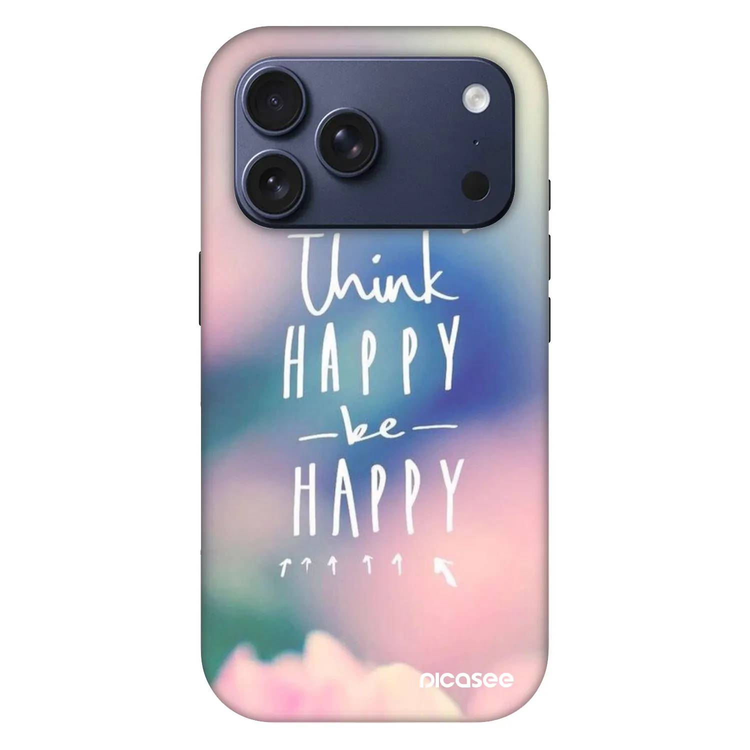 Picasee Fashion Case MagSafe za Apple iPhone 18 Pro - Think happy be happy