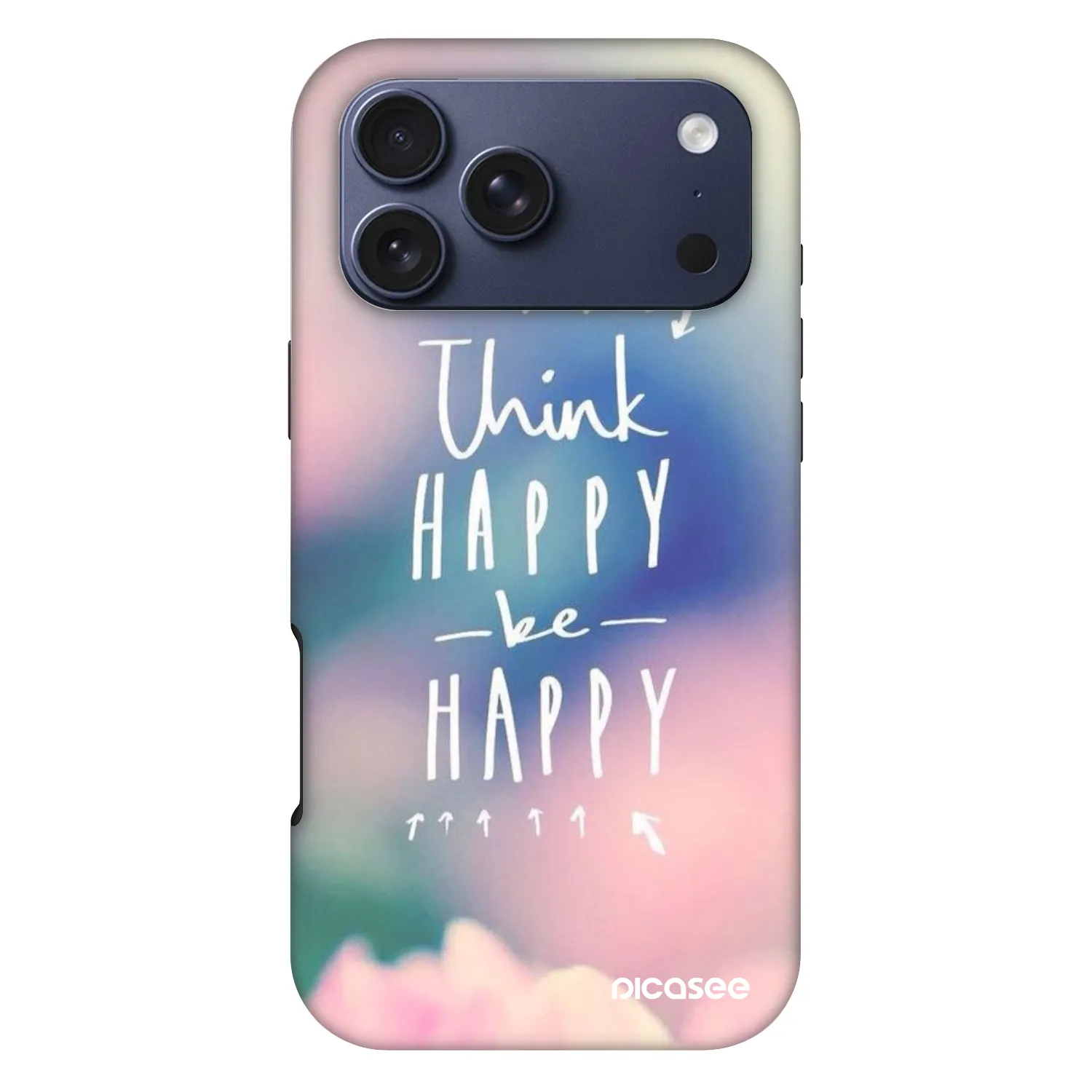 Picasee Fashion Case MagSafe za Apple iPhone 18 Pro Max - Think happy be happy