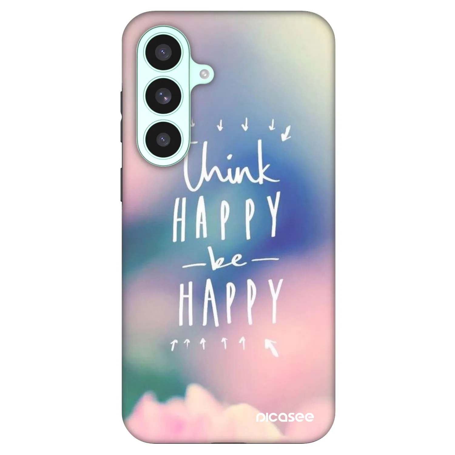 Picasee Fashion Case PowerShare pro Samsung Galaxy S26 FE - Think happy be happy