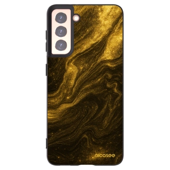 Picasee crna silikonska maskica za Samsung Galaxy S21 5G G991B - Black