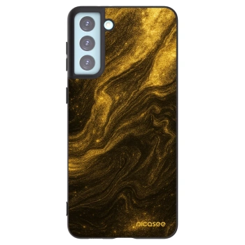 Picasee crna silikonska maskica za Samsung Galaxy S21+ 5G G996F - Black