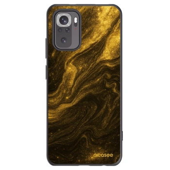 Picasee crna silikonska maskica za Xiaomi Redmi Note 10S - Black
