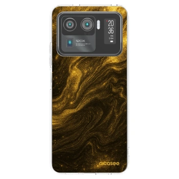 Picasee silikonska prozirna maskica za Xiaomi Mi 11 Ultra - Black