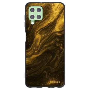 Picasee crna silikonska maskica za Samsung Galaxy A22 A225F 4G - Black