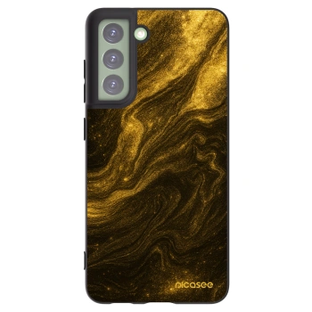 Picasee crna silikonska maskica za Samsung Galaxy S21 FE 5G - Black