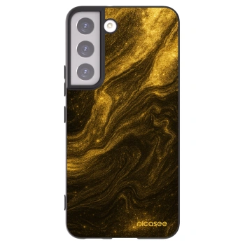 Picasee crna silikonska maskica za Samsung Galaxy S22 5G - Black