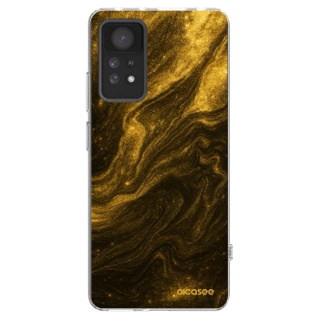 Picasee silikonska prozirna maskica za Xiaomi Redmi Note 11 Pro 5G - Black