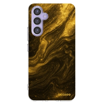 Picasee silikonska prozirna maskica za Samsung Galaxy A54 5G A546B - Black