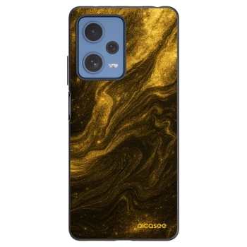 Picasee crna silikonska maskica za Xiaomi Redmi Note 12 Pro 5G - Black