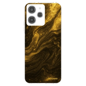 Picasee silikonska prozirna maskica za Xiaomi Redmi 12 4G - Black