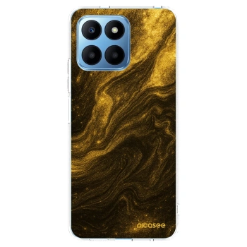 Picasee silikonska prozirna maskica za Honor 70 Lite - Black