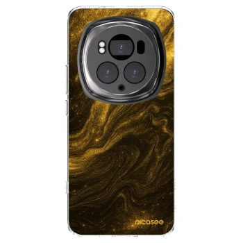 Picasee silikonska prozirna maskica za Honor Magic6 Pro - Black