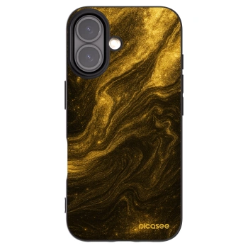 Picasee crna silikonska maskica za Apple iPhone 16 - Black