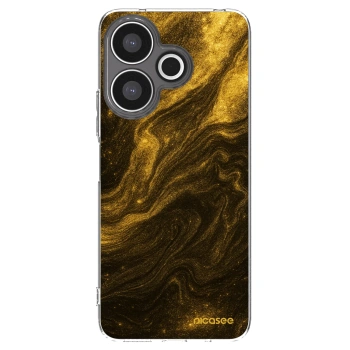 Picasee silikonska prozirna maskica za Xiaomi Redmi 13 4G - Black
