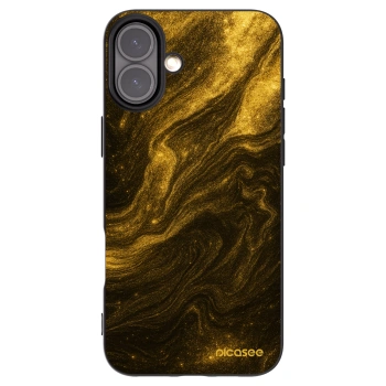 Picasee crna silikonska maskica za Apple iPhone 16 Plus - Black