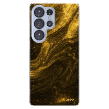 Picasee silikonska prozirna maskica za Samsung Galaxy S25 Ultra 5G - Black