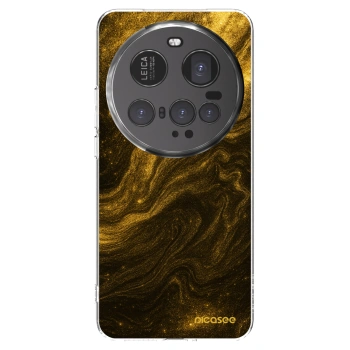 Picasee silikonska prozirna maskica za Xiaomi 15 Ultra - Black