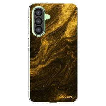 Picasee silikonska prozirna maskica za Samsung Galaxy A26 5G A266B - Black