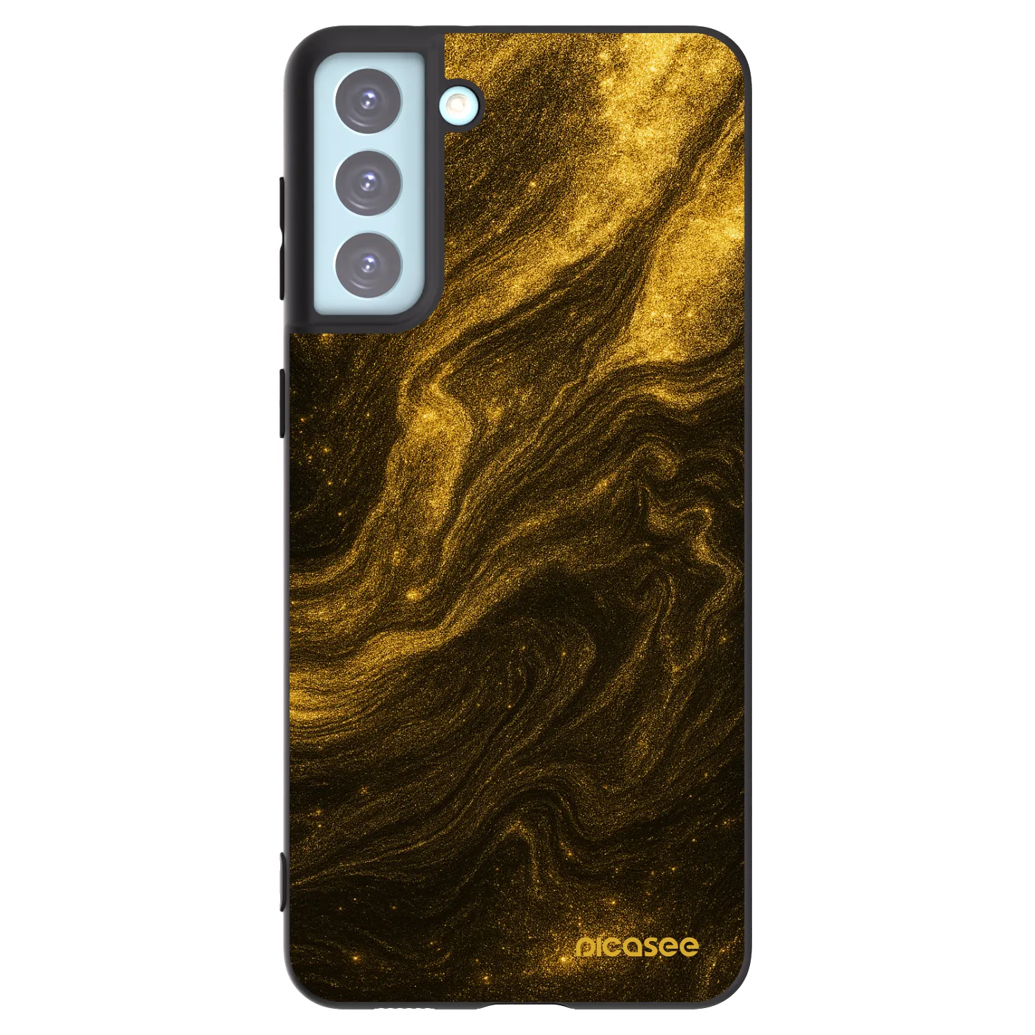 Picasee crna silikonska maskica za Samsung Galaxy S21+ 5G G996F - Black