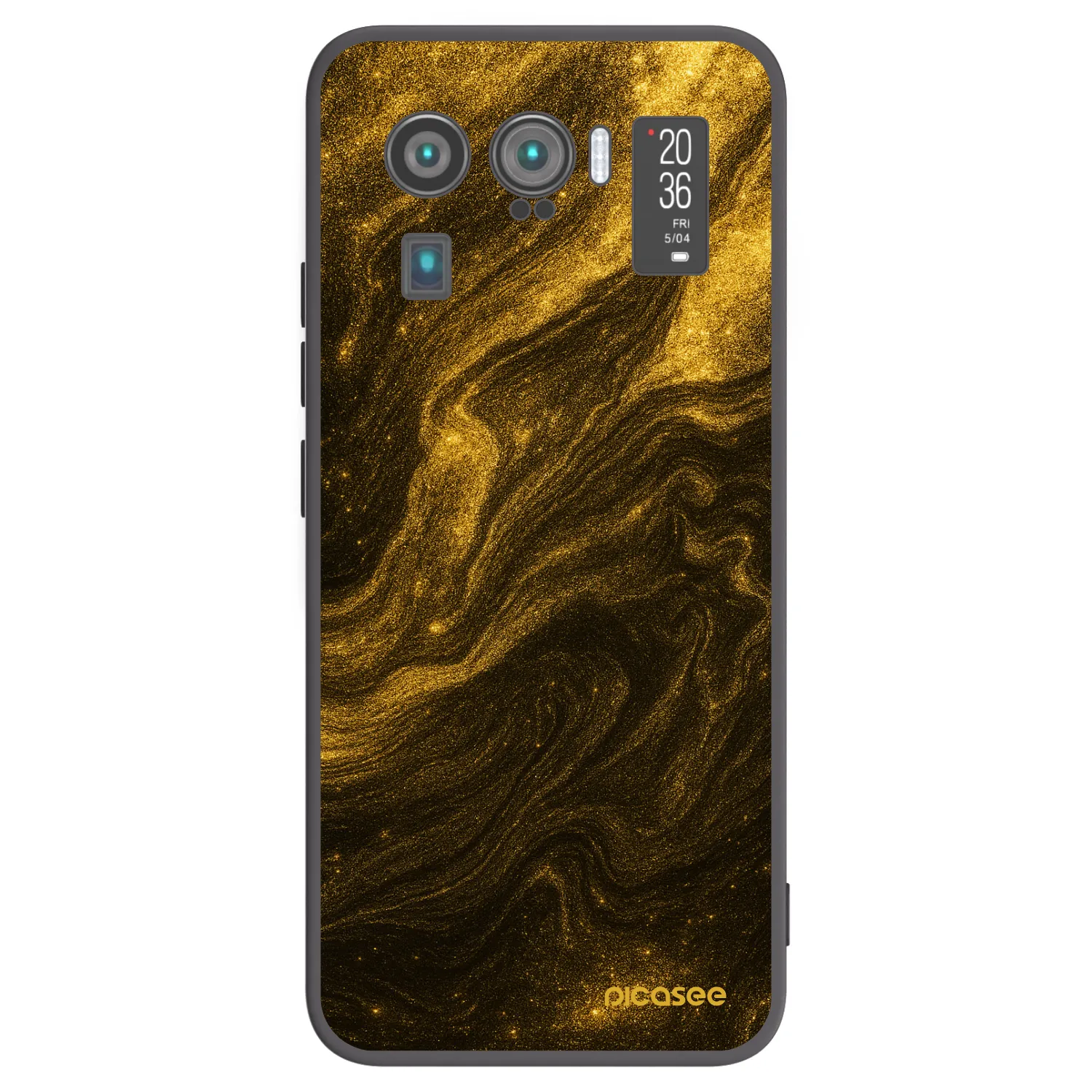Picasee crna silikonska maskica za Xiaomi Mi 11 Ultra - Black
