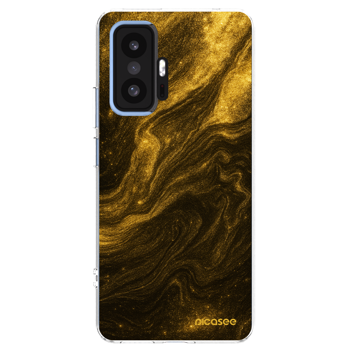 Picasee silikonska prozirna maskica za Xiaomi 11T Pro - Black