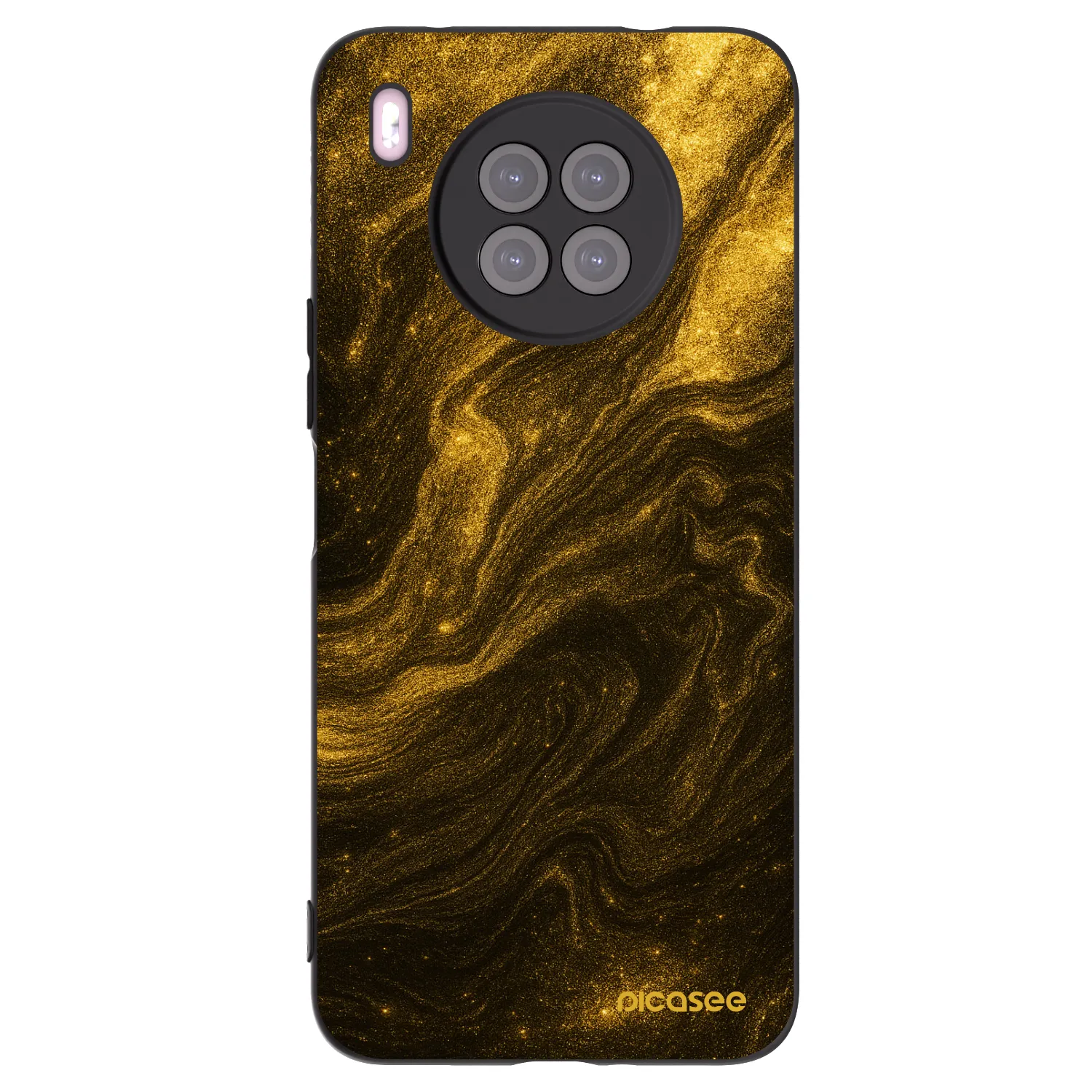 Picasee crna silikonska maskica za Huawei Nova 8i - Black