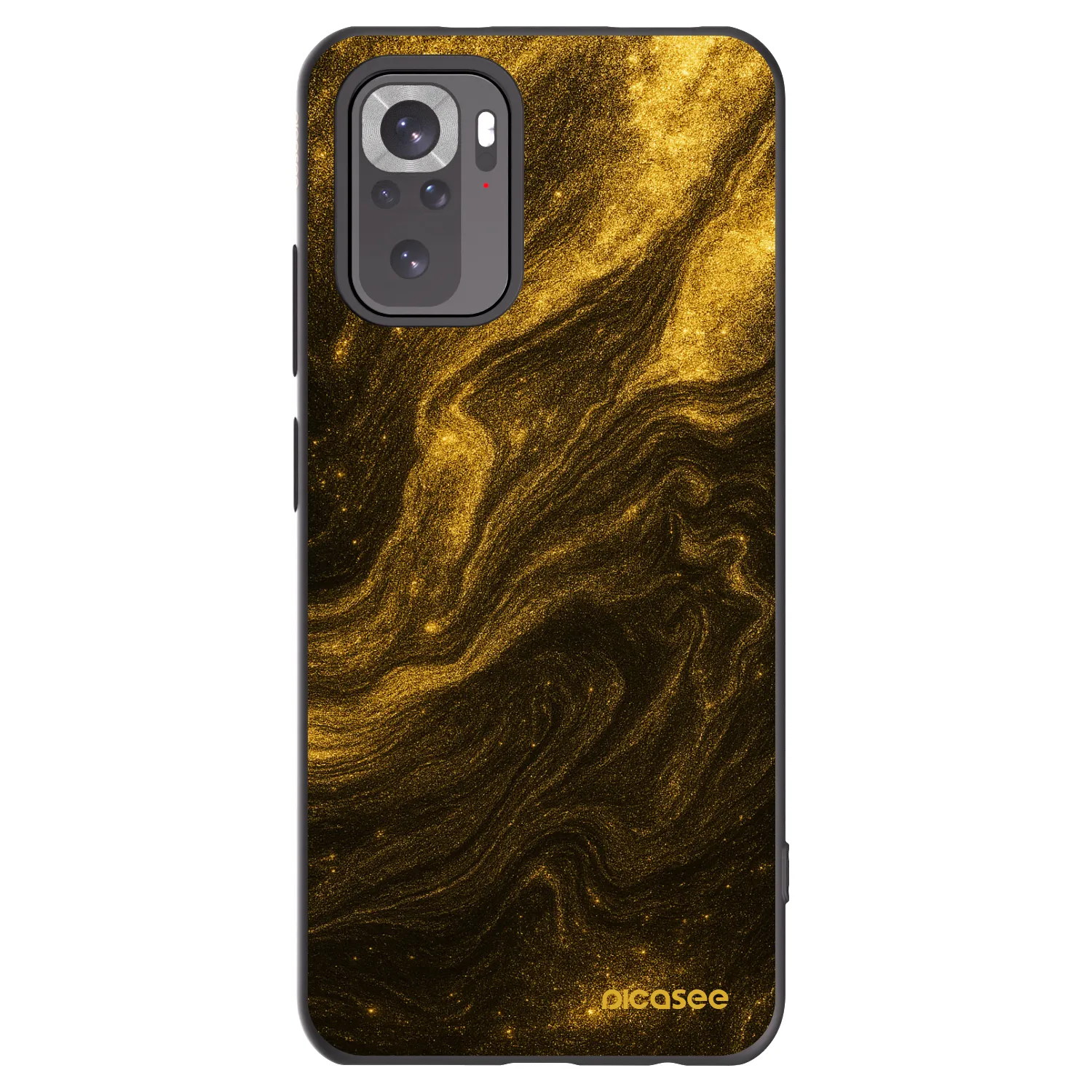 Picasee crna silikonska maskica za Xiaomi Redmi Note 11S 4G - Black