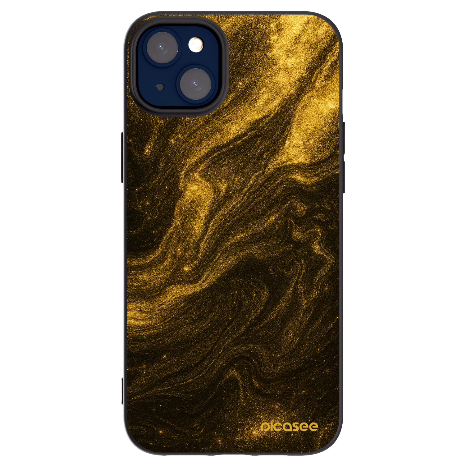 Picasee crna silikonska maskica za Apple iPhone 14 Plus - Black