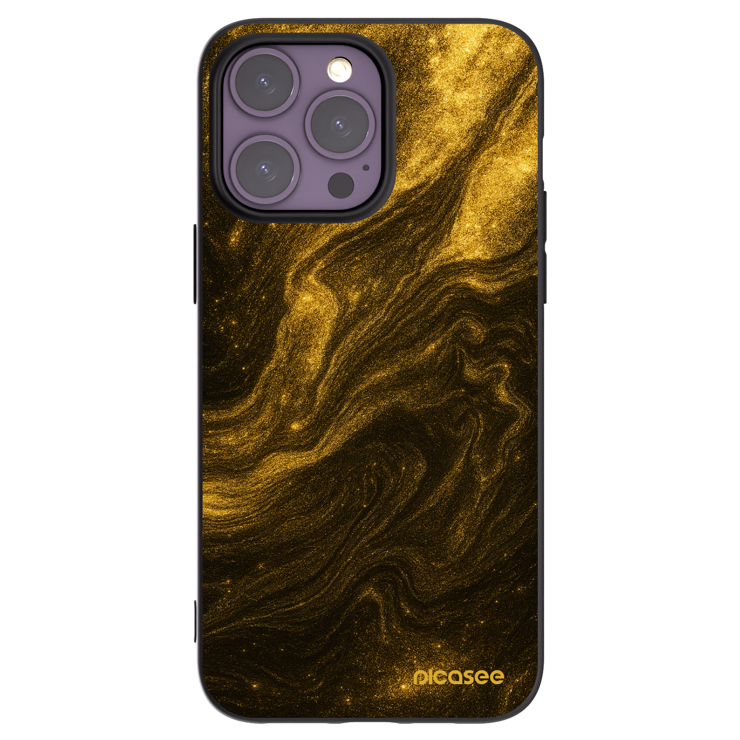 Picasee crna silikonska maskica za Apple iPhone 14 Pro Max - Black