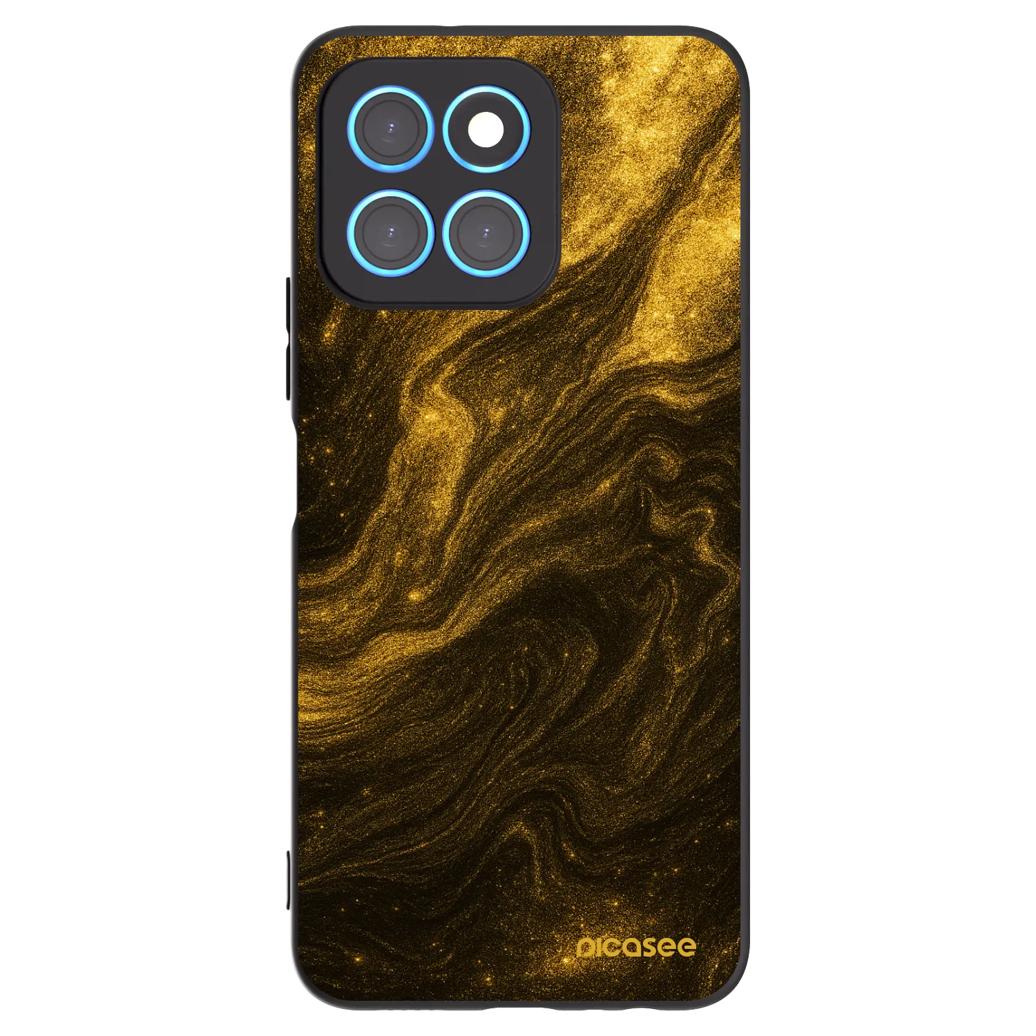 Picasee crna silikonska maskica za Honor X6 - Black