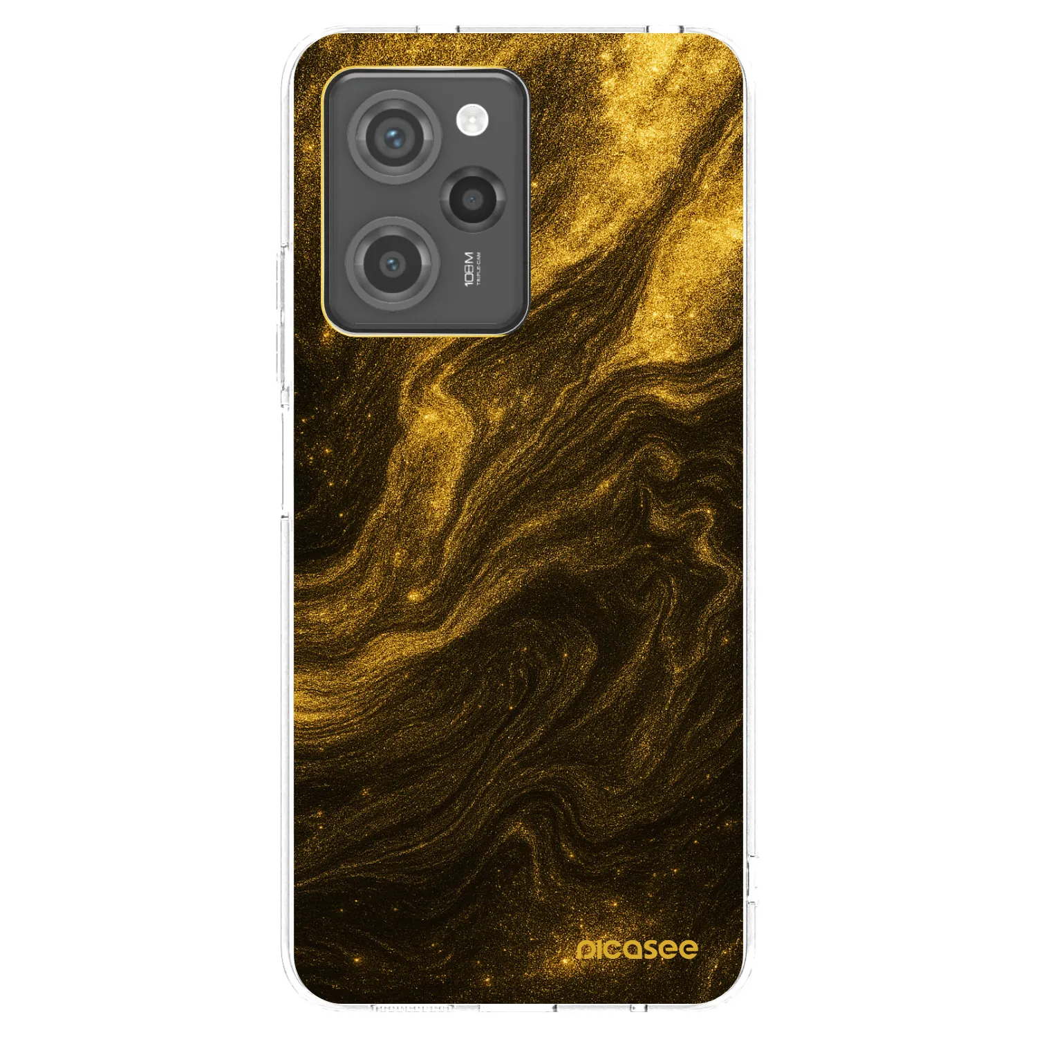 Picasee crna silikonska maskica za Xiaomi Poco X5 Pro - Black