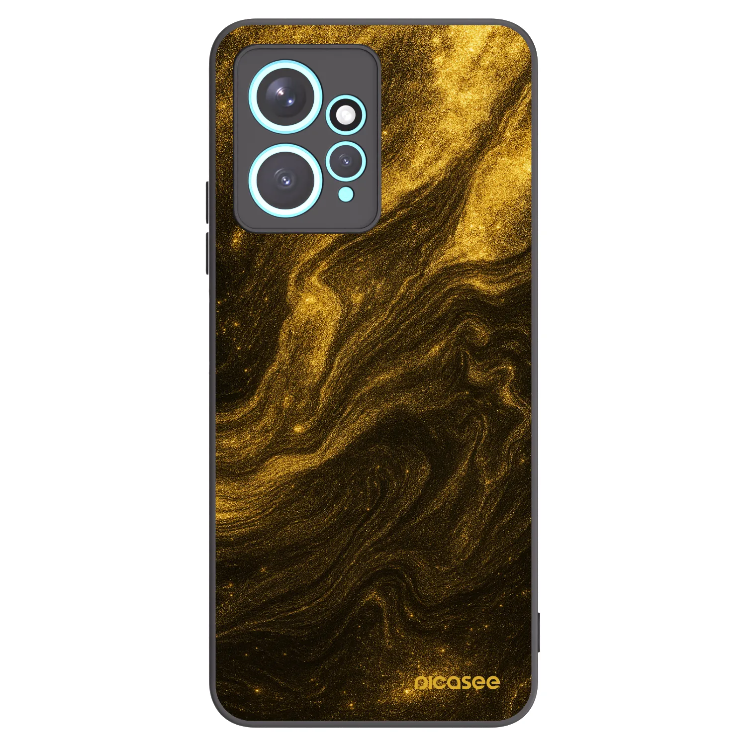 Picasee crna silikonska maskica za Xiaomi Redmi Note 12 4G - Black