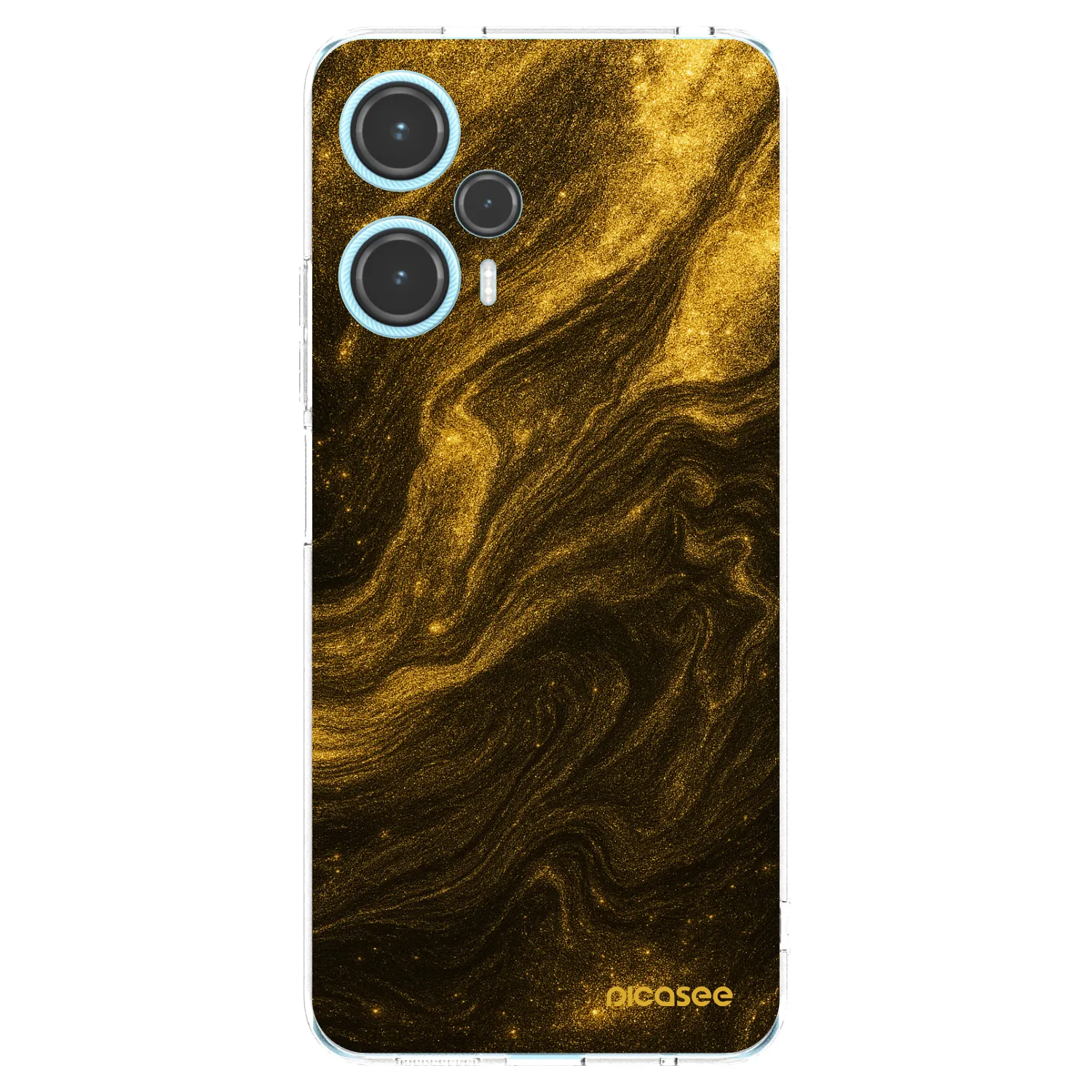 Picasee silikonska prozirna maskica za Xiaomi Poco F5 - Black