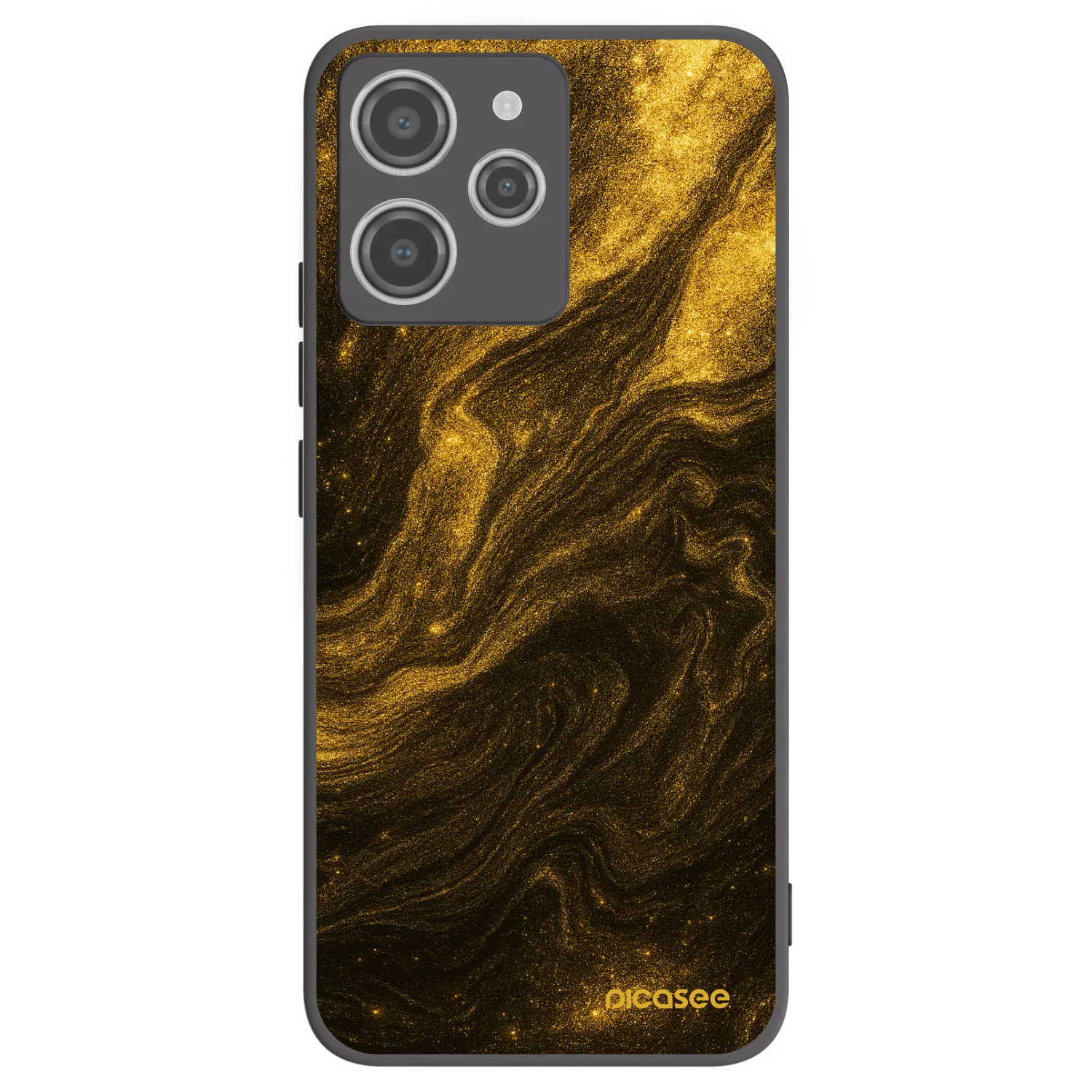 Picasee crna silikonska maskica za Xiaomi Redmi 12 4G - Black
