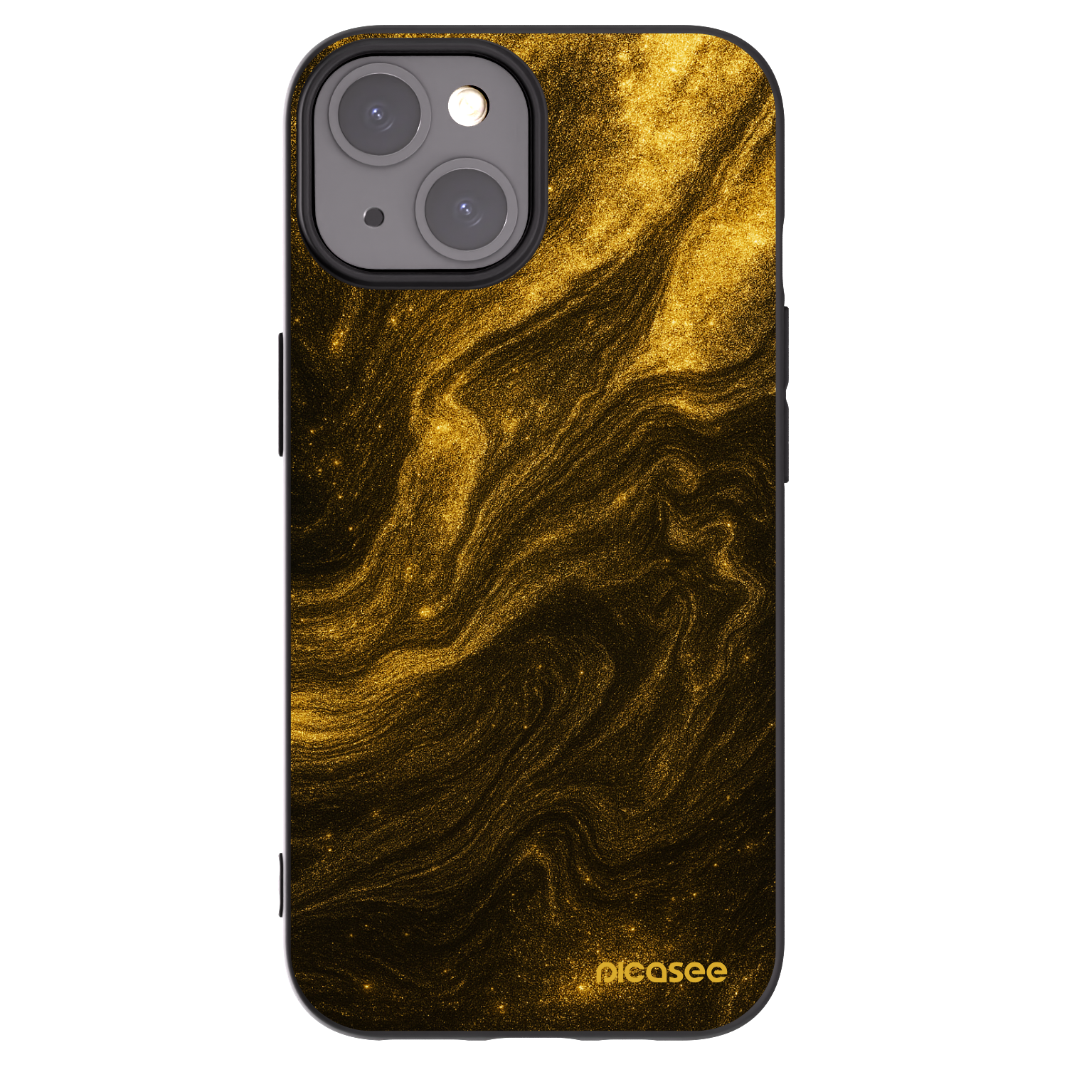 Picasee crna silikonska maskica za Apple iPhone 15 - Black