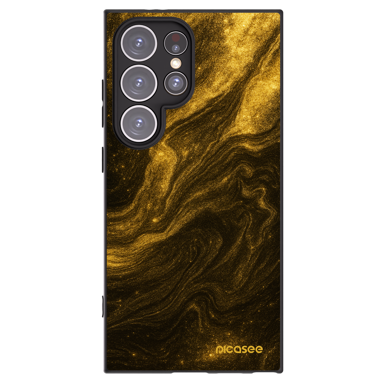 Picasee crna silikonska maskica za Samsung Galaxy S24 Ultra S928B 5G - Black