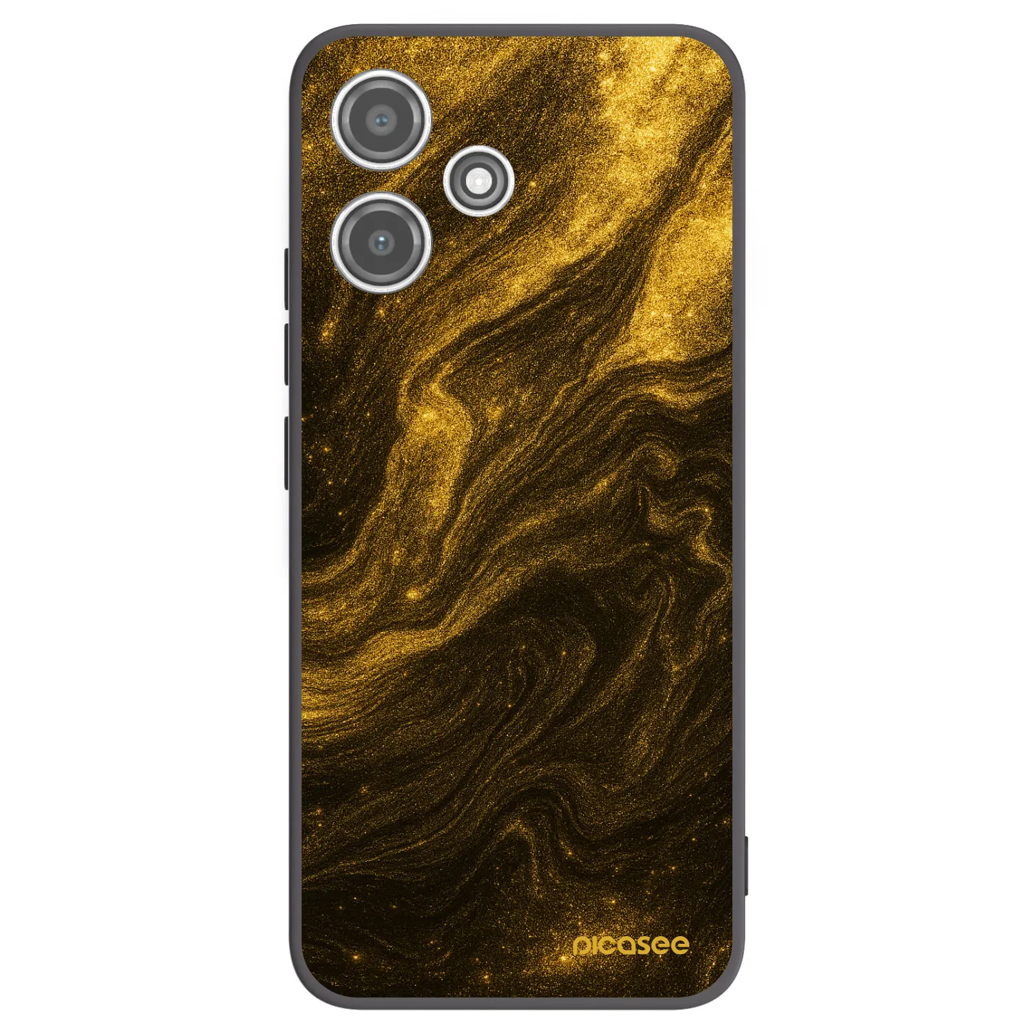 Picasee crna silikonska maskica za Xiaomi Redmi 12 5G - Black